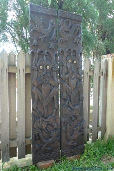 giant spirit 78″x29″ native panel (1 pair) wall door statue figure painting panel GIANTSPIRIT&#;NATIVEPANEL(PAIR)WallDoorStatueFigurePaintingPanel