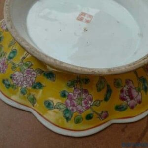 YELLOW lobbedPERANAKANTRAYNyonyaPlateDishBowlDiningWeddingChinese