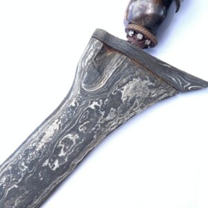 KRIS PALEMBANG 440mm UNUSUAL ANGLED BLADE Weapon Knife Dagger Sword Kriss Arms