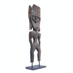 Borneo Funeral Guardian (815mm On Stand) Ironwood Statue Ancestral Figure Figurine Sculpture Asian