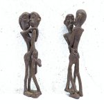 FOUR NAKED STATUE (For Wedding or Lovers) Brass Man Women Male Female Figure Figurine Sexy Asian