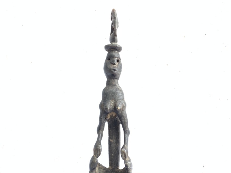 RARE XXL SPOON 240mm CATTLE HORN Native Scoop asian collection Artifact #3 RARE XXL SPOON 240mm CATTLE HORN Native Scoop asian collection Artifact #3