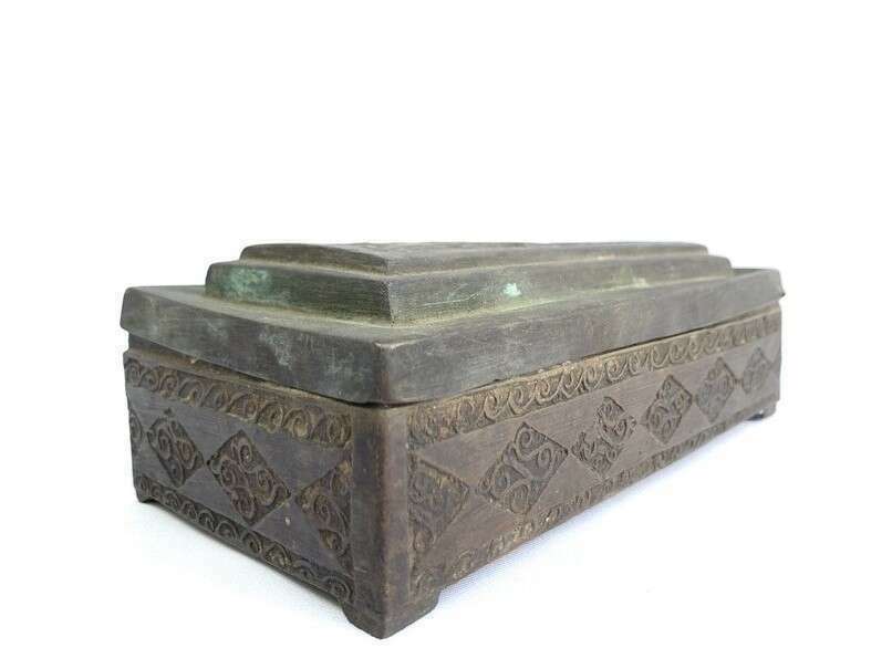 Betel Nut Box 200mm Container Storage Borneo Antique Jewelry Coin Gold Watches Betel Nut Box 200mm Container Storage Borneo Antique Jewelry Coin Gold Watches