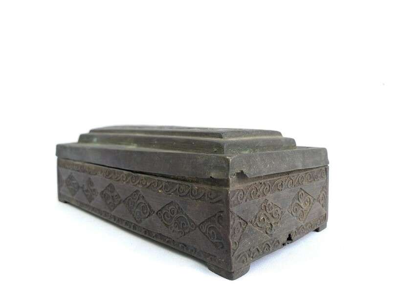 Betel Nut Box 200mm Container Storage Borneo Antique Jewelry Coin Gold Watches Betel Nut Box 200mm Container Storage Borneo Antique Jewelry Coin Gold Watches