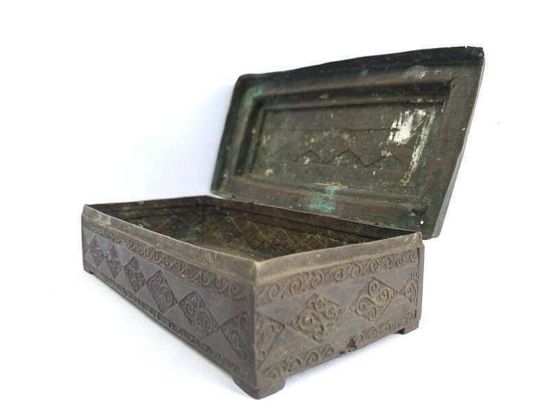 Betel Nut Box 200mm Container Storage Borneo Antique Jewelry Coin Gold Watches Betel Nut Box 200mm Container Storage Borneo Antique Jewelry Coin Gold Watches