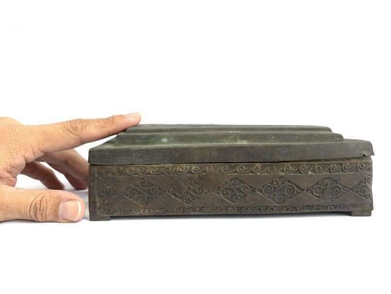 Betel Nut Box 200mm Container Storage Borneo Antique Jewelry Coin Gold Watches Betel Nut Box 200mm Container Storage Borneo Antique Jewelry Coin Gold Watches
