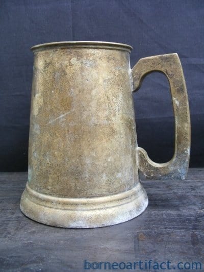 1949 wwii beer mug cup frying pan military ware war object roaster saucepan camping WWIIBEERMUGCUP&FRYINGPANMilitaryWarObjectRoasterSaucepanCamping