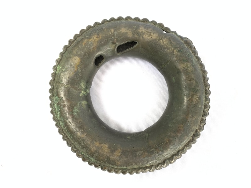 #1 SOLID BRONZE Jewelry BRACELET Authentic Antique Dayak Girl Bangle Ornament #1 SOLID BRONZE Jewelry BRACELET Authentic Antique Dayak Girl Bangle Ornament