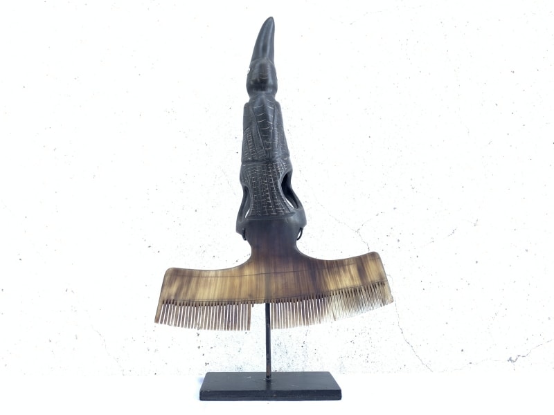8.) ANTLER COMB 23cm Sumba Women Crown Hairpin Headdress Jewel Jewelry Indonesia 8.) ANTLER COMB 23cm Sumba Women Crown Hairpin Headdress Jewel Jewelry Indonesia
