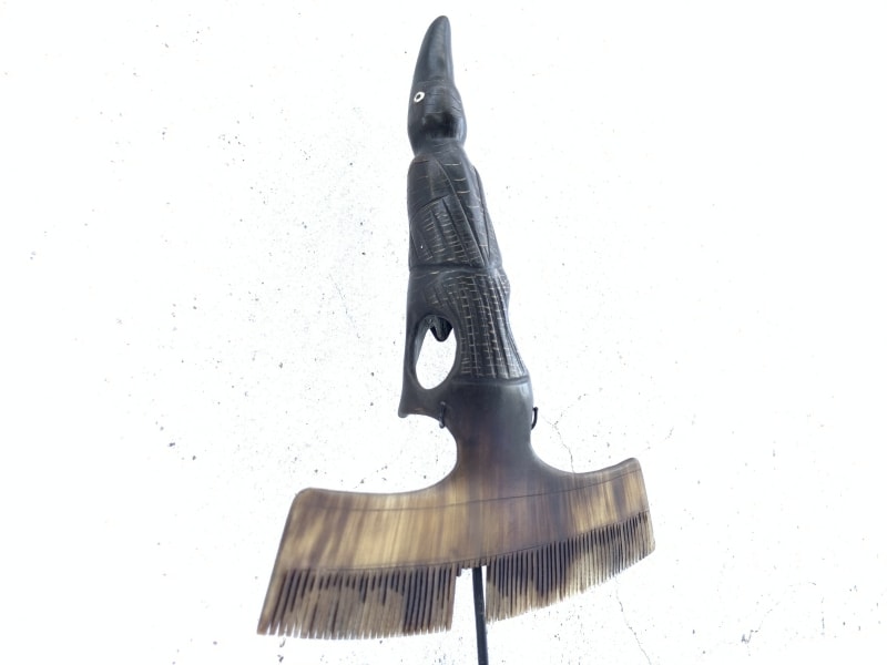 8.) ANTLER COMB 23cm Sumba Women Crown Hairpin Headdress Jewel Jewelry Indonesia 8.) ANTLER COMB 23cm Sumba Women Crown Hairpin Headdress Jewel Jewelry Indonesia