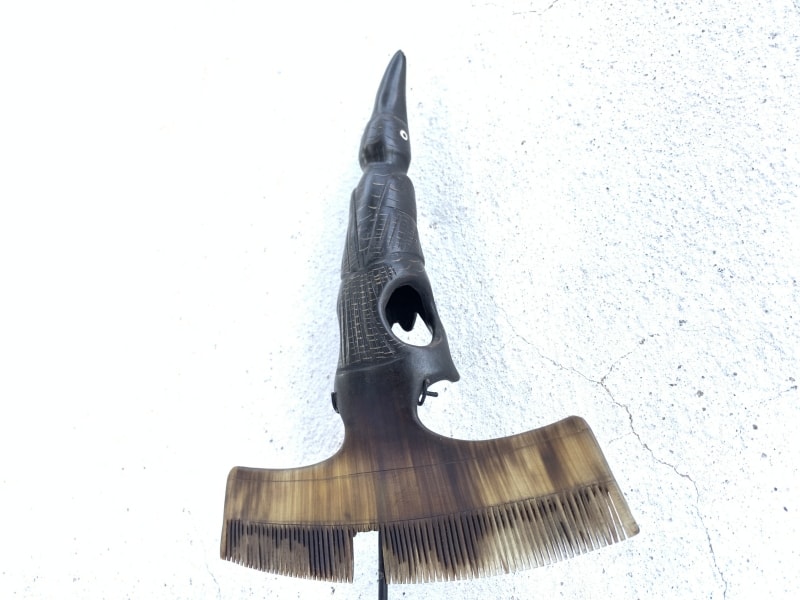 8.) ANTLER COMB 23cm Sumba Women Crown Hairpin Headdress Jewel Jewelry Indonesia 8.) ANTLER COMB 23cm Sumba Women Crown Hairpin Headdress Jewel Jewelry Indonesia