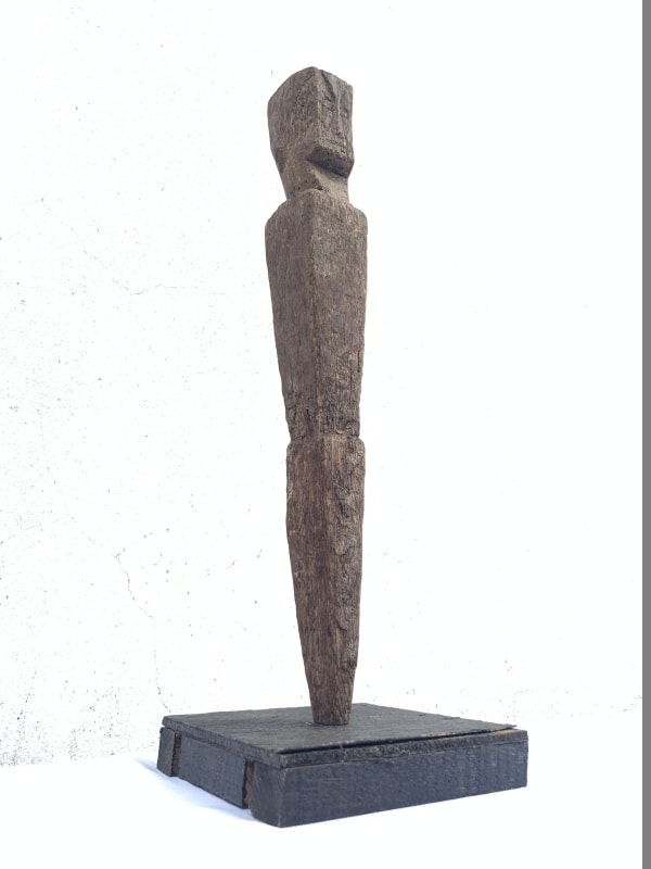 ANTIQUE ANCESTRAL Rice Field Guardian STATUE IMAGE POLE borneo Sculpture Icon Borneo #3 ANTIQUE ANCESTRAL Rice Field Guardian STATUE IMAGE POLE borneo Sculpture Icon Borneo #3