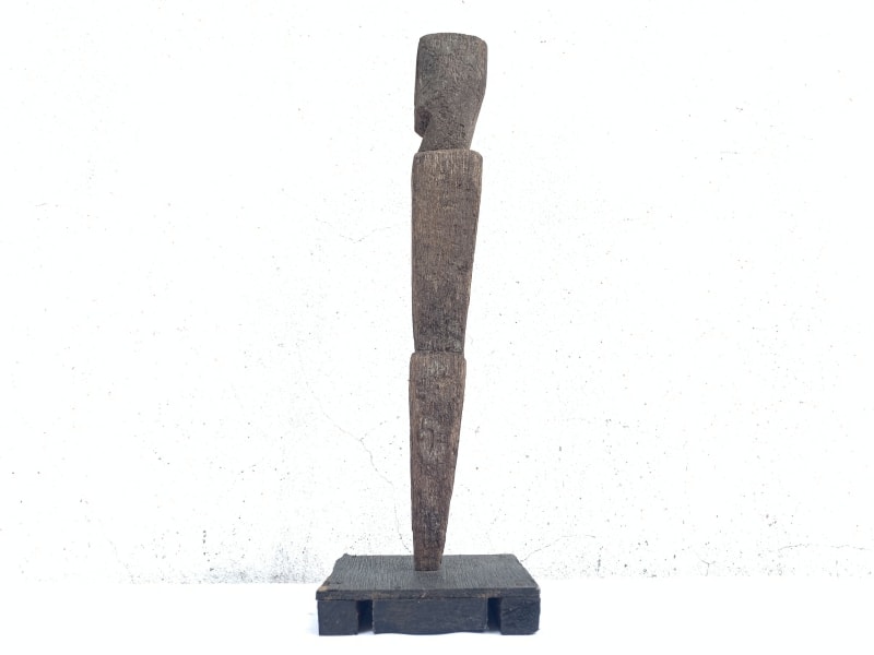 ANTIQUE ANCESTRAL Rice Field Guardian STATUE IMAGE POLE borneo Sculpture Icon Borneo #3 ANTIQUE ANCESTRAL Rice Field Guardian STATUE IMAGE POLE borneo Sculpture Icon Borneo #3