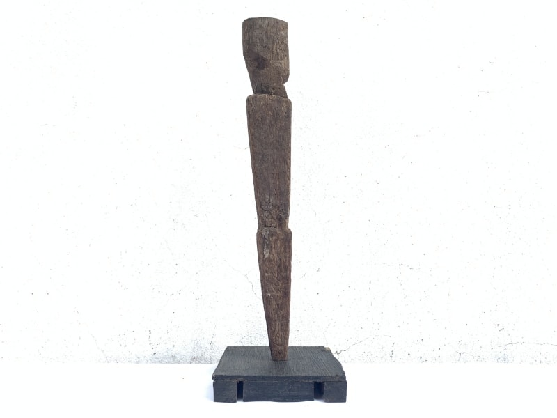 ANTIQUE ANCESTRAL Rice Field Guardian STATUE IMAGE POLE borneo Sculpture Icon Borneo #3 ANTIQUE ANCESTRAL Rice Field Guardian STATUE IMAGE POLE borneo Sculpture Icon Borneo #3