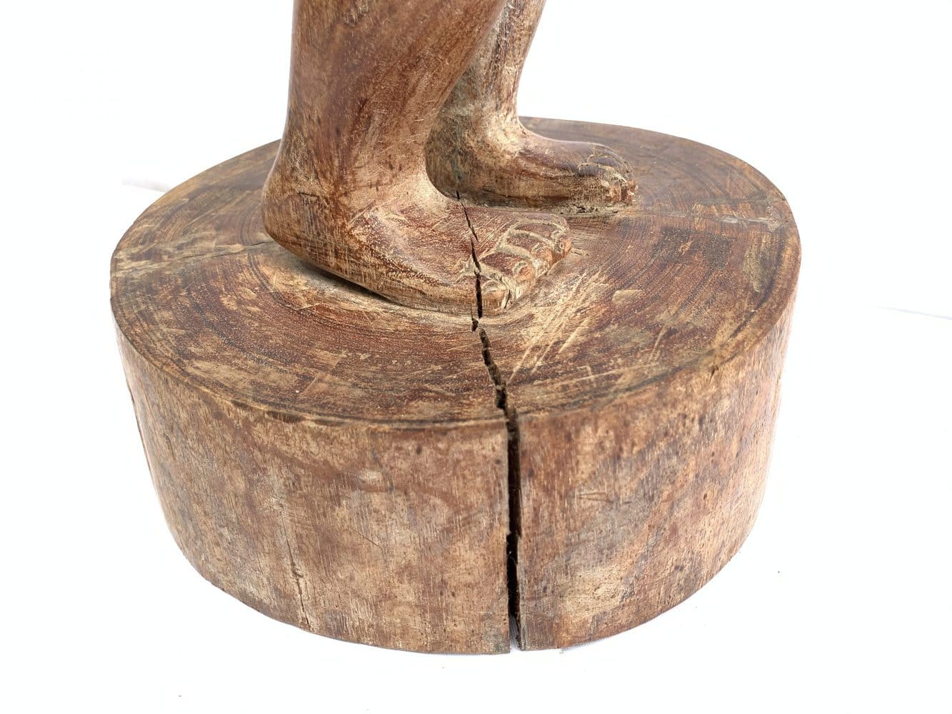 DAYAK FEMALE WARRIOR FIGURE Statue Sculpture Image Icon Borneo Headhunter Women DAYAK FEMALE WARRIOR FIGURE Statue Sculpture Image Icon Borneo Headhunter Women