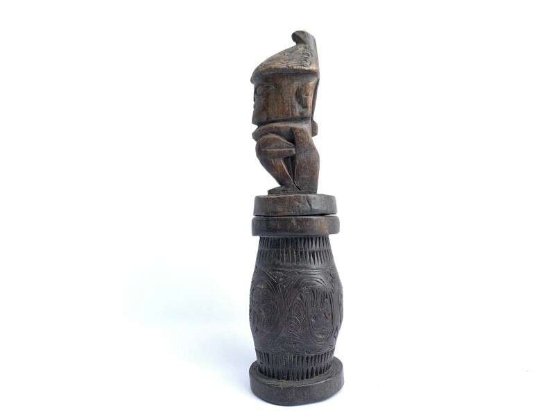 Betel Nut Container 225mm Sirih Medicine Powder Jewelry Jewel Box Chamber Batak Indonesia Betel Nut Container 225mm Sirih Medicine Powder Jewelry Jewel Box Chamber Batak Indonesia