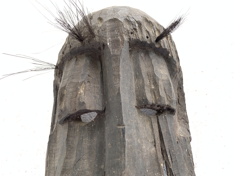 TOPENG DAYAK AHE 310mm PELAIK Native MASK Borneo Facial Face Dyak Tribe Artifact TOPENG DAYAK AHE 310mm PELAIK Native MASK Borneo Facial Face Dyak Tribe Artifact