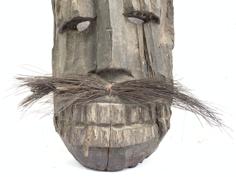 TOPENG DAYAK AHE 310mm PELAIK Native MASK Borneo Facial Face Dyak Tribe Artifact TOPENG DAYAK AHE 310mm PELAIK Native MASK Borneo Facial Face Dyak Tribe Artifact