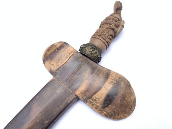 Antique Kris KERIS GARUDA BALI Balinese Weapon Knife Blade Dagger Sword Arms Hindu God