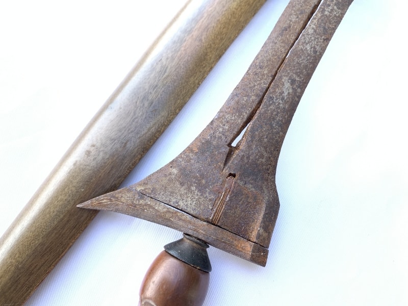 CENDANA 510mm EXPENSIVE WOOD KERIS Weapon Knife Sword Dagger Kris Blade Silat CENDANA 510mm EXPENSIVE WOOD KERIS Weapon Knife Sword Dagger Kris Blade Silat