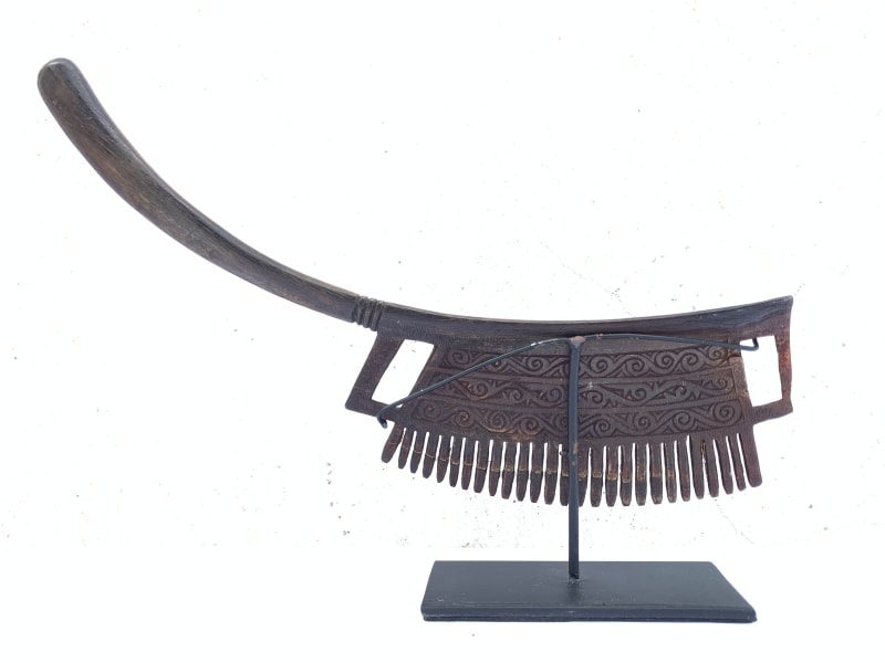 TRIBAL COMB 275mm BATAK KARO Sculpture Hair Jewelry Jewel Hair Accessories Art TRIBAL COMB 275mm BATAK KARO Sculpture Hair Jewelry Jewel Hair Accessories Art