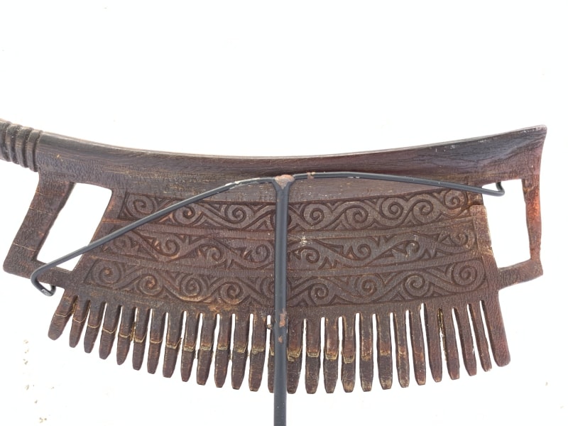 TRIBAL COMB 275mm BATAK KARO Sculpture Hair Jewelry Jewel Hair Accessories Art TRIBAL COMB 275mm BATAK KARO Sculpture Hair Jewelry Jewel Hair Accessories Art
