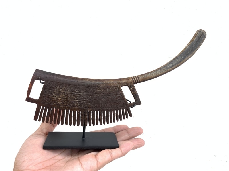 TRIBAL COMB 275mm BATAK KARO Sculpture Hair Jewelry Jewel Hair Accessories Art TRIBAL COMB 275mm BATAK KARO Sculpture Hair Jewelry Jewel Hair Accessories Art