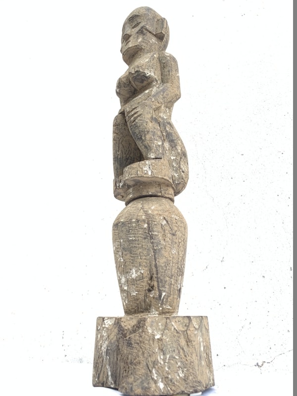 wooden statue