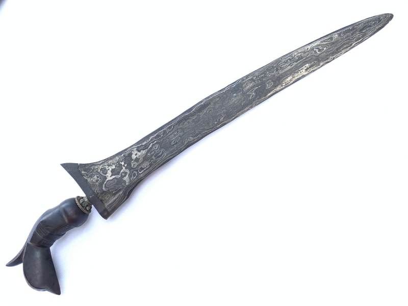 KERIS PALEMBANG 500mm STRAIGHT BLADE Weapon Knife Dagger Sword Kris Kriss Arms KERIS PALEMBANG 500mm STRAIGHT BLADE Weapon Knife Dagger Sword Kris Kriss Arms
