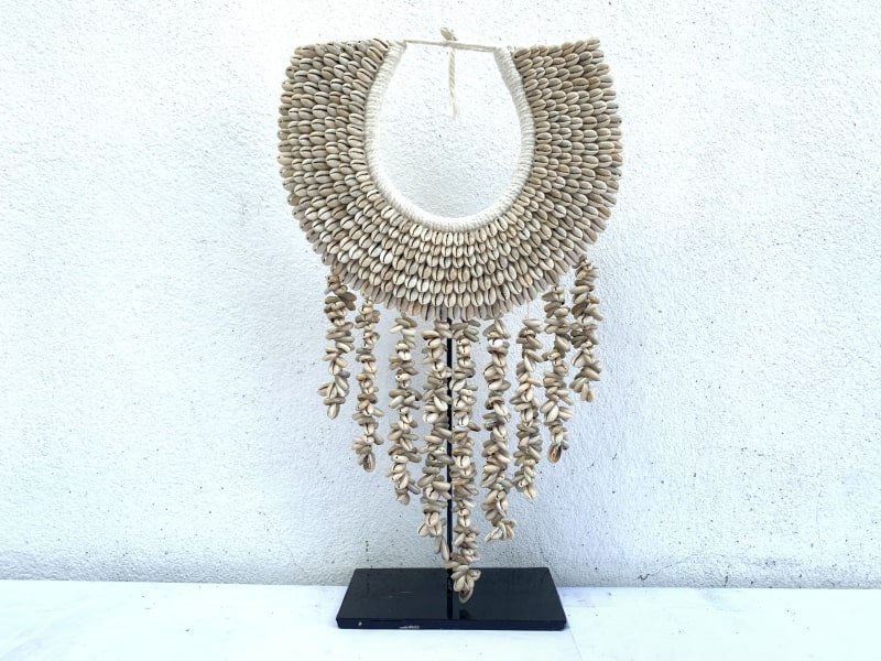 #10 seashell dangle necklace tribal jewelry jewellery body accessory ocean asian shell body jewellery