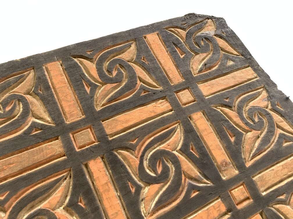 #7 Wall Painting Tongkonan Toraja (XXL 700 x 460mm) Home Panel Open Art Work Tribal Asia #7 Wall Painting Tongkonan Toraja (XXL 700 x 460mm) Home Panel Open Art Work Tribal Asia