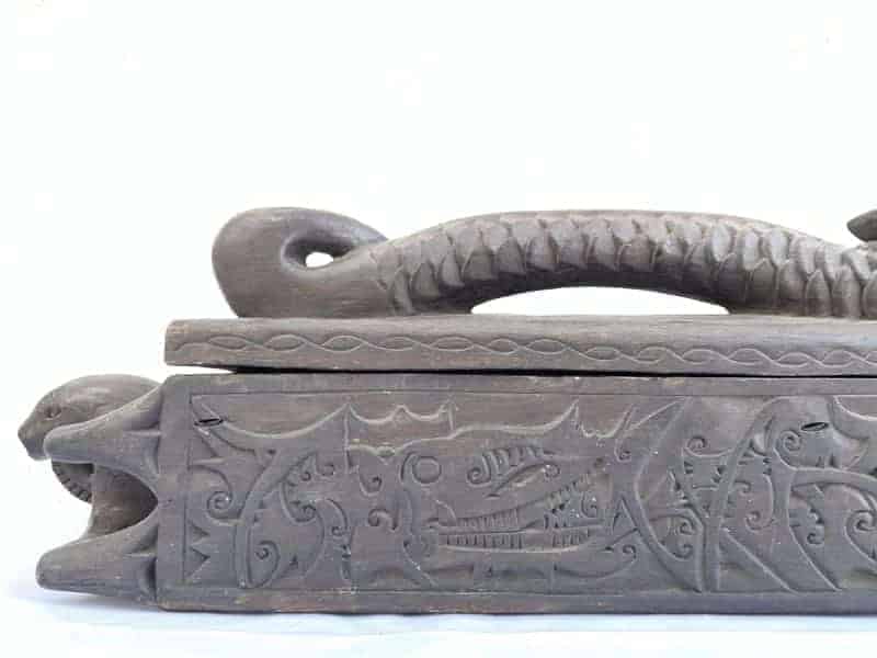 Aristocrat Tribal Container 970mm Giant Sword Box Jewelry Medicine Documents Keeper Borneo Aristocrat Tribal Container 970mm Giant Sword Box Jewelry Medicine Documents Keeper Borneo