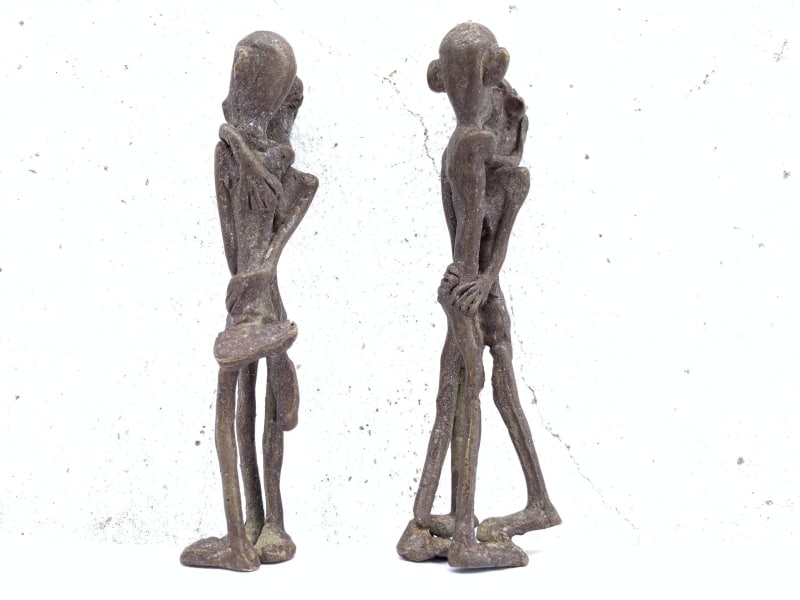 FOUR NAKED STATUE (For Wedding or Lovers) Brass Man Women Male Female Figure Figurine Sexy Asian FOUR NAKED STATUE (For Wedding or Lovers) Brass Man Women Male Female Figure Figurine Sexy Asian