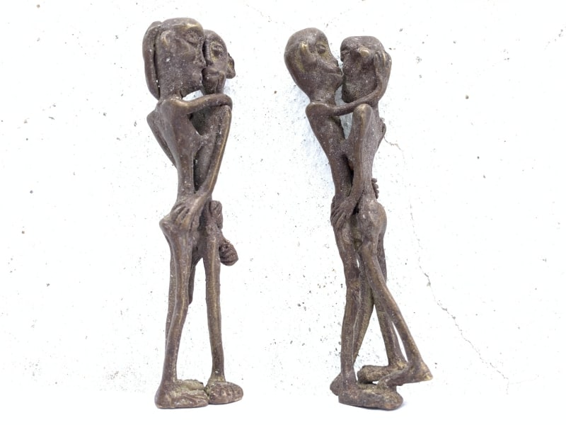 FOUR NAKED STATUE (For Wedding or Lovers) Brass Man Women Male Female Figure Figurine Sexy Asian FOUR NAKED STATUE (For Wedding or Lovers) Brass Man Women Male Female Figure Figurine Sexy Asian