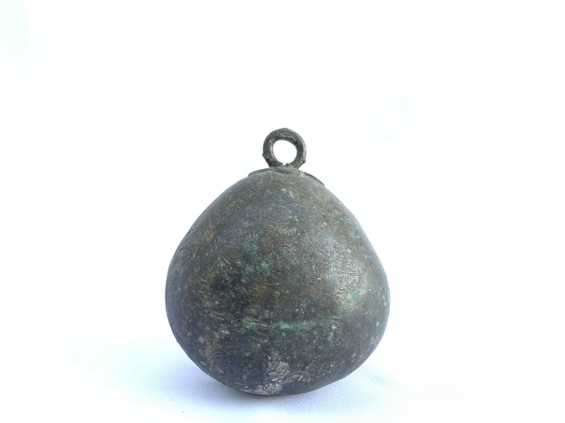 COW BELL 95mm ANTIQUE Herdsman Cattle Livestock Music Instrument Agricultural Tool Brass Cowbell COW BELL 95mm ANTIQUE Herdsman Cattle Livestock Music Instrument Agricultural Tool Brass Cowbell