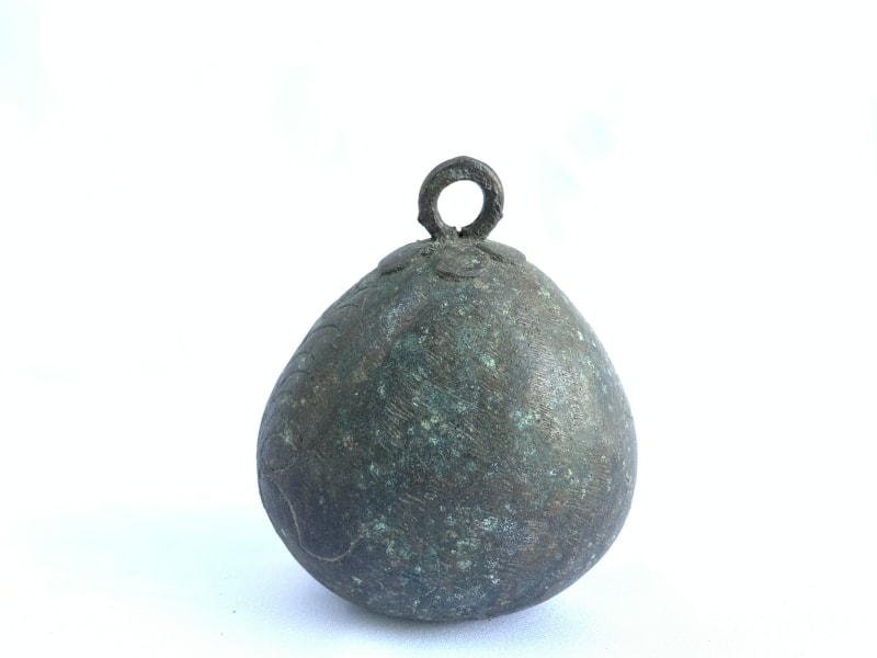 COW BELL 95mm ANTIQUE Herdsman Cattle Livestock Music Instrument Agricultural Tool Brass Cowbell COW BELL 95mm ANTIQUE Herdsman Cattle Livestock Music Instrument Agricultural Tool Brass Cowbell