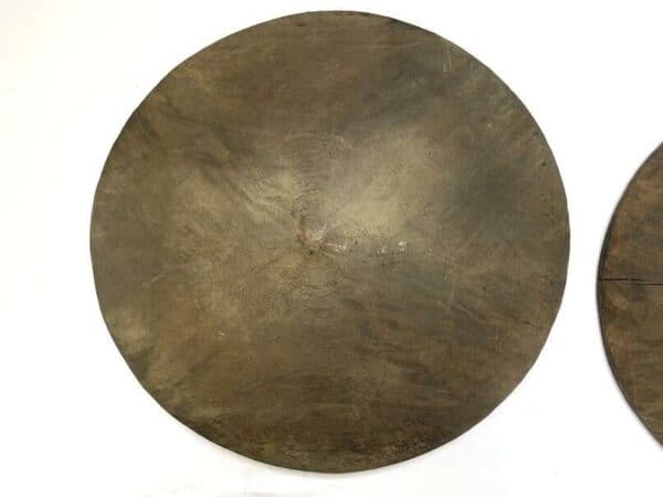 Gold Mining (1 Pair) 490mm Pan Panning Tray Wooden Ironwood Bowl Placer Mining Traditional Excavating Mineral